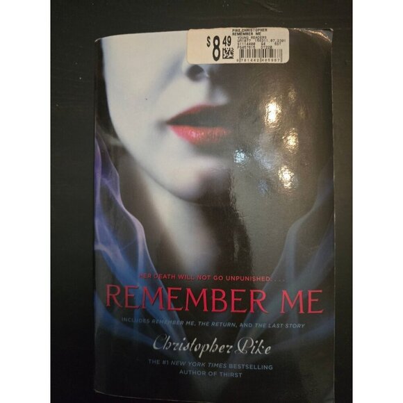 Other - Remember Me by Christopher Pike Vintage Horror Paperback Book